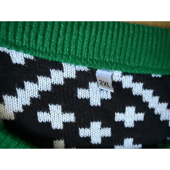 Ghosts TV Show Christmas Sweater Unisex Size 2XL Holiday Winter Knit - Picture 4 of 5